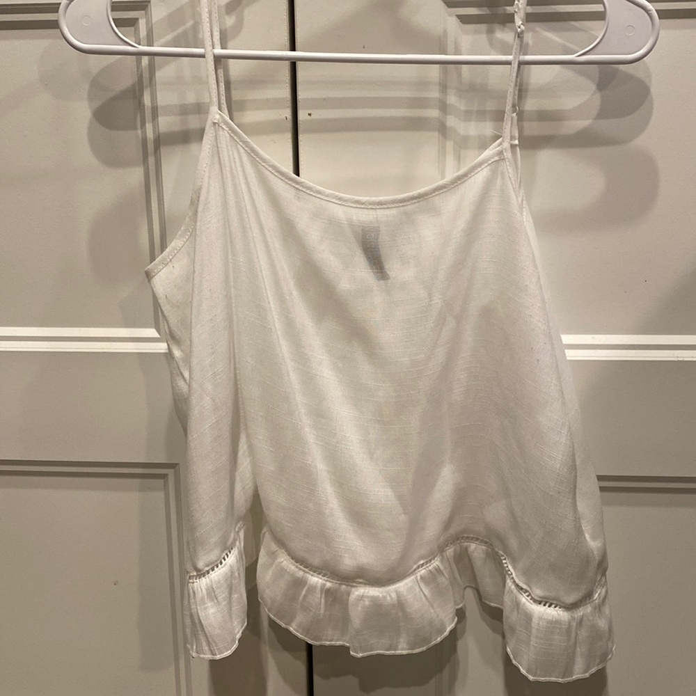 White tank top